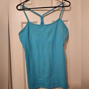 Women's Lululemon Blue Spaghetti Strap Top